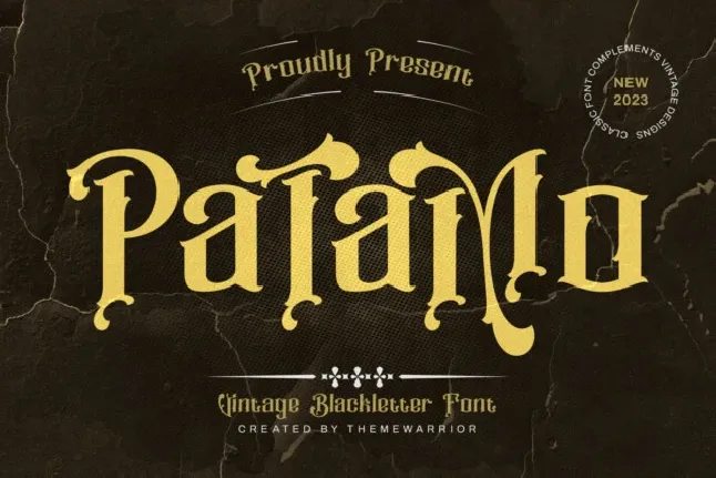 Patamo font