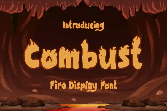 Combust font