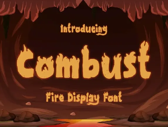 Combust font