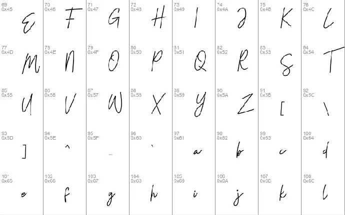 Surender font