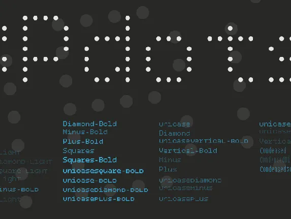 BPdots font