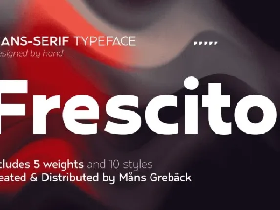 Frescito font