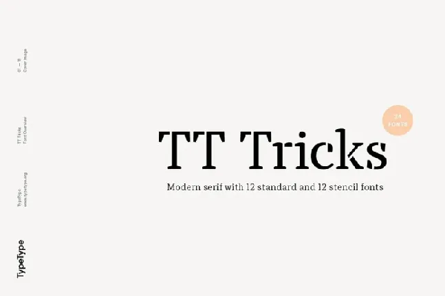 TT Tricks Family font