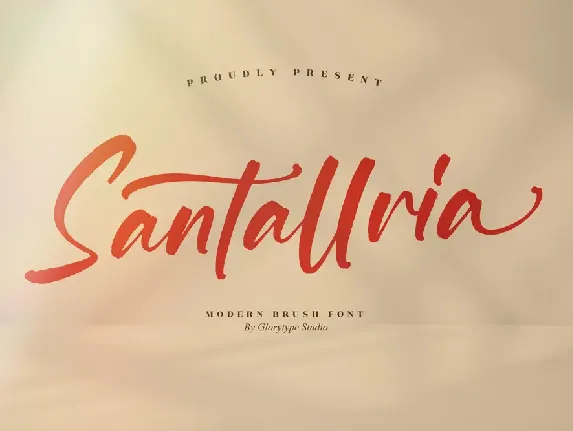 Santallria font