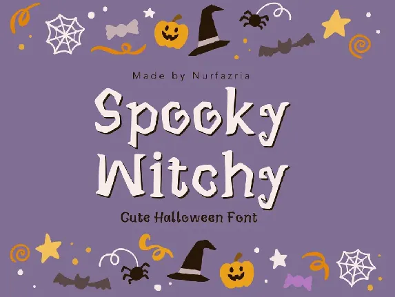 Spooky Witchy font