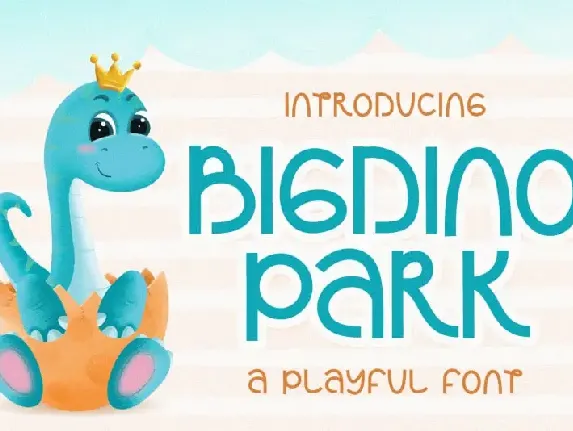 Bigdino Park Display font