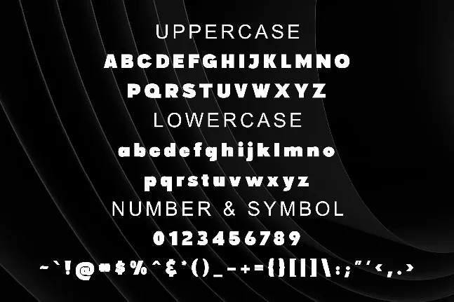 Bollity font