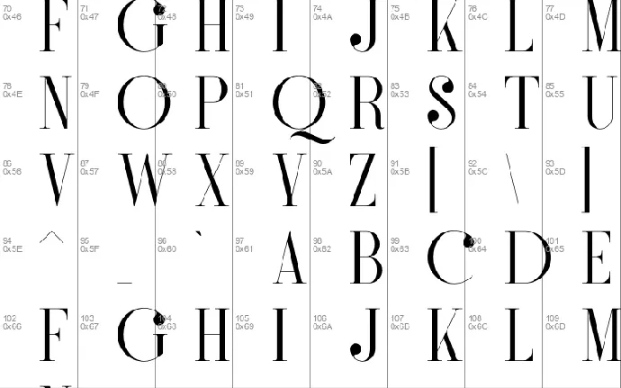 Redmark font