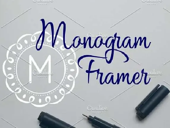 Monogram Framer font