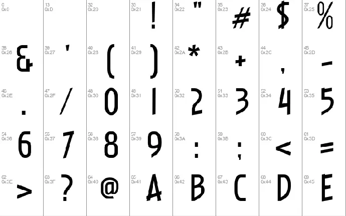 Salamander font