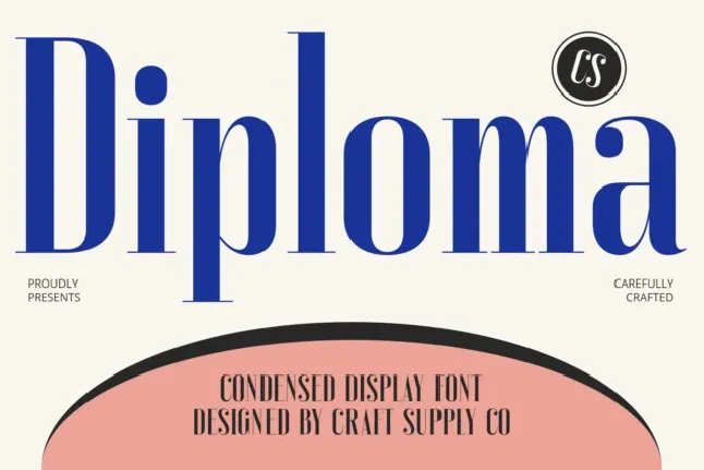 CS Diploma font