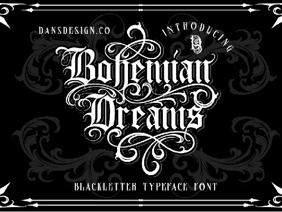 Bohemian Dreams font