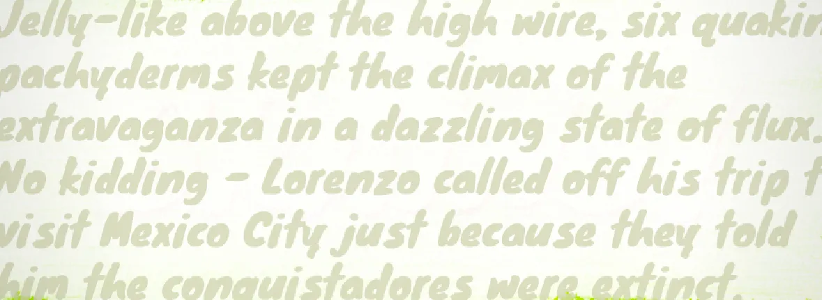 Knewave font