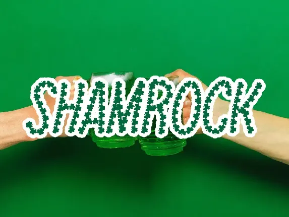 Shamrock font