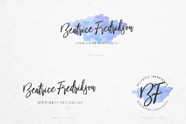 Beautiful Bloom font