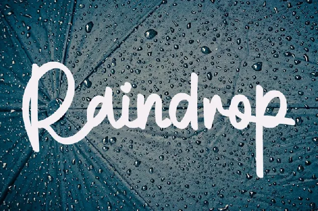 The Rain font