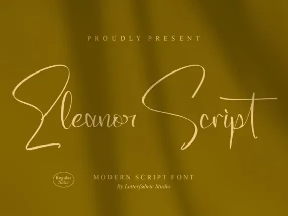 Eleanor Script font