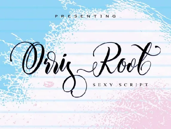 Orris Root Script Free font