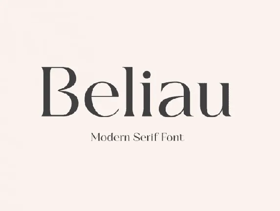 Beliau font