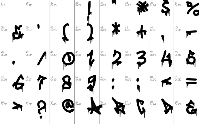 Seven Venom font