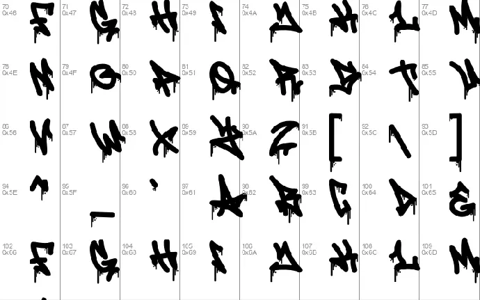 Seven Venom font