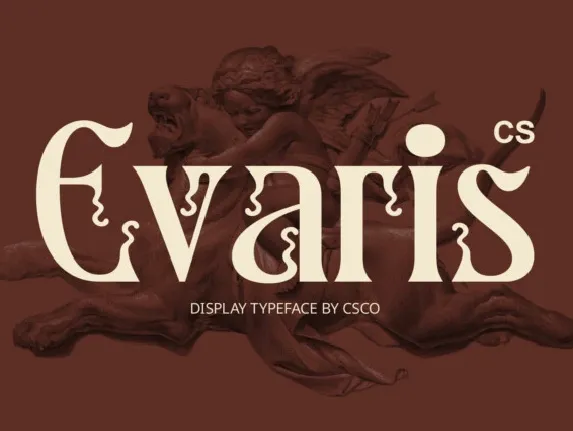 CS Evaris font