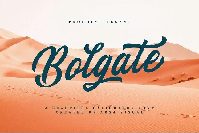 Bolgate font