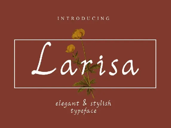 Larisa font