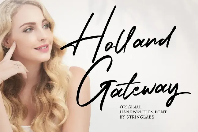 Holland Gateway font