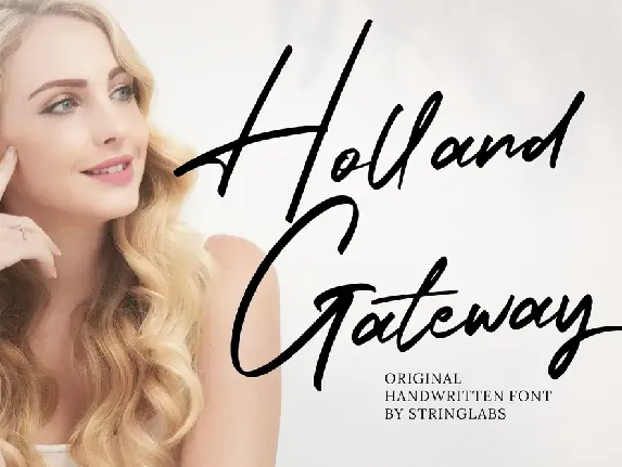 Holland Gateway font