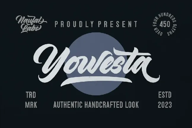 Yowesta font