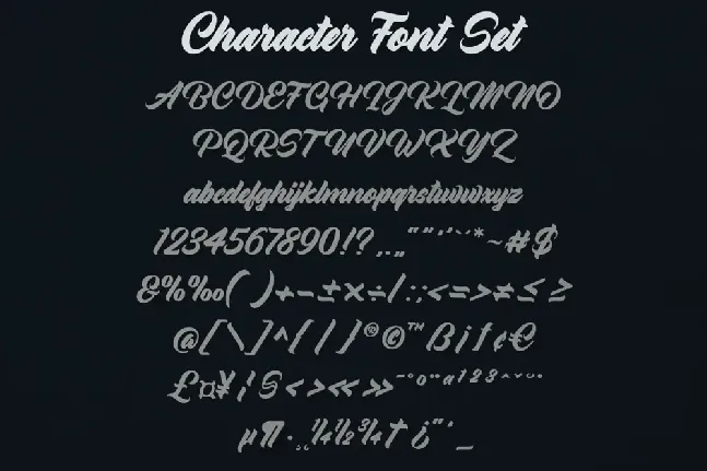 Yowesta font