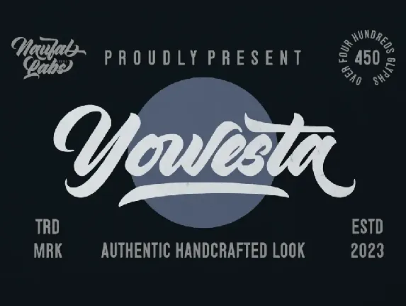 Yowesta font