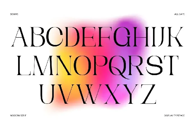 Bemirs - Demo Version font