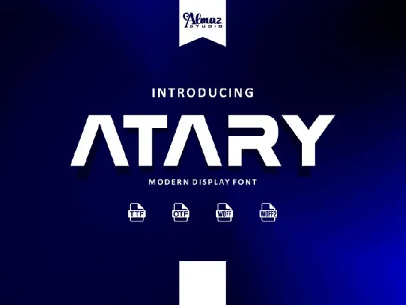 Atary font