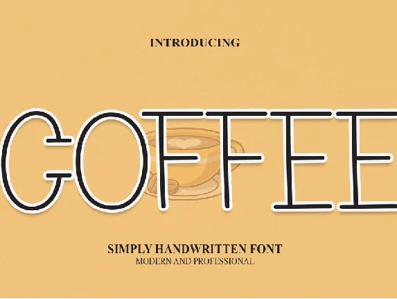 Coffee Typeface font