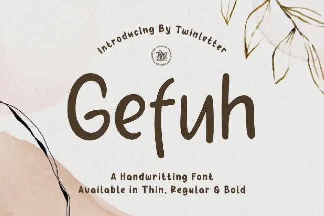 Gefuh font