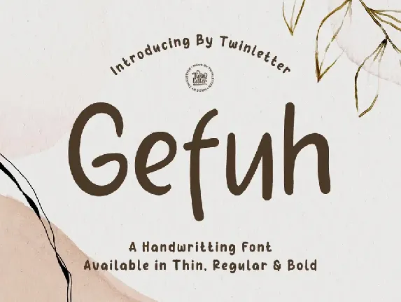 Gefuh font