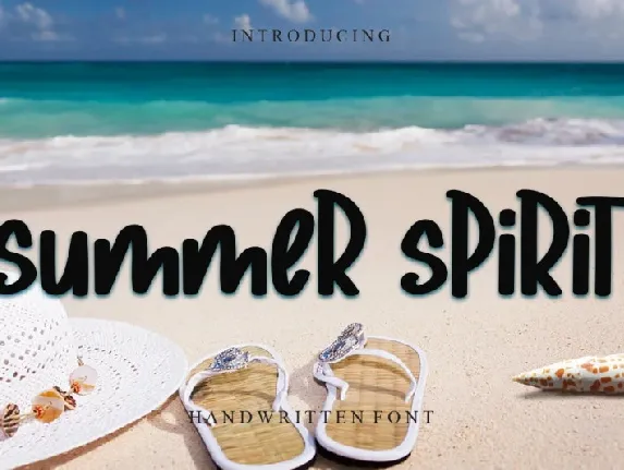 Summer Spirit font