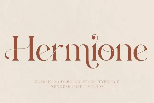 Hermione Serif font