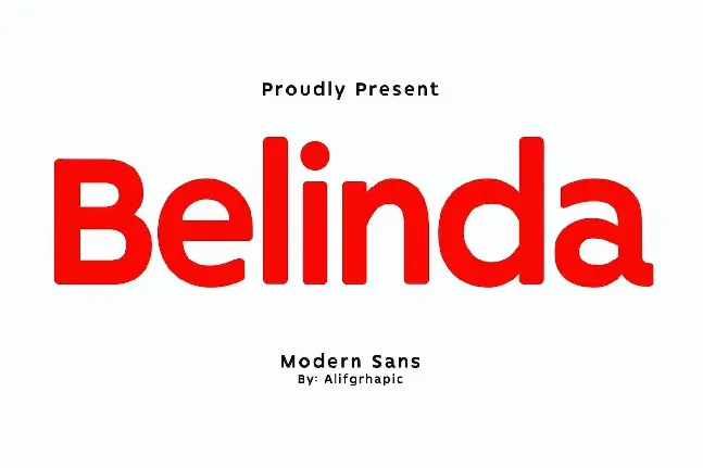 Belinda font