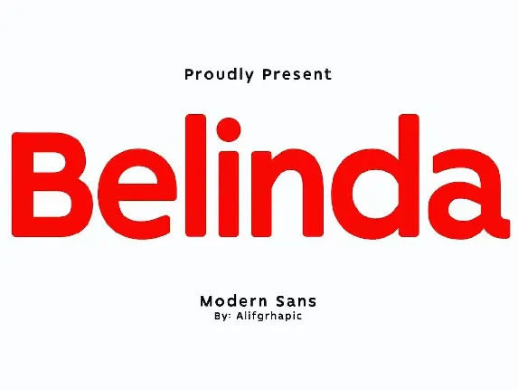 Belinda font