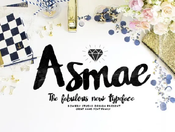 Asmae Handwritten Free font