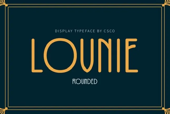 Lovnie Rounded font