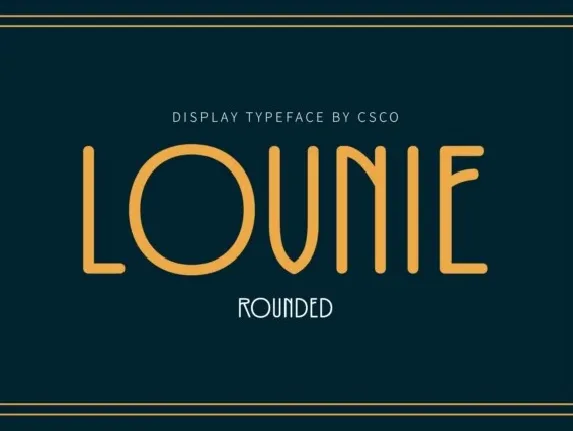 Lovnie Rounded font