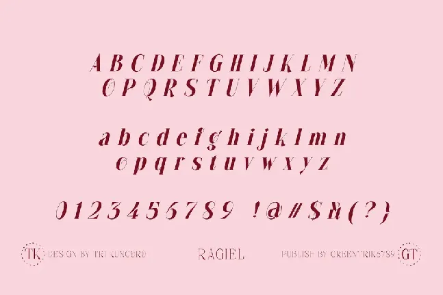 Ragiel font