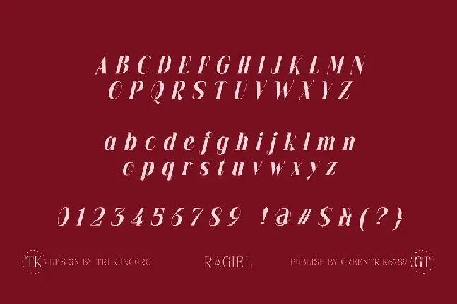 Ragiel font