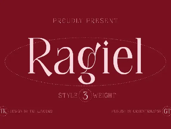 Ragiel font