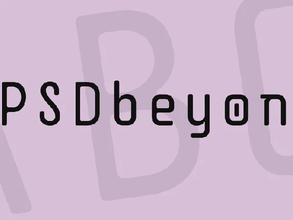 DPSDbeyond font