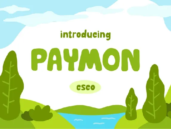 Paymon Display font